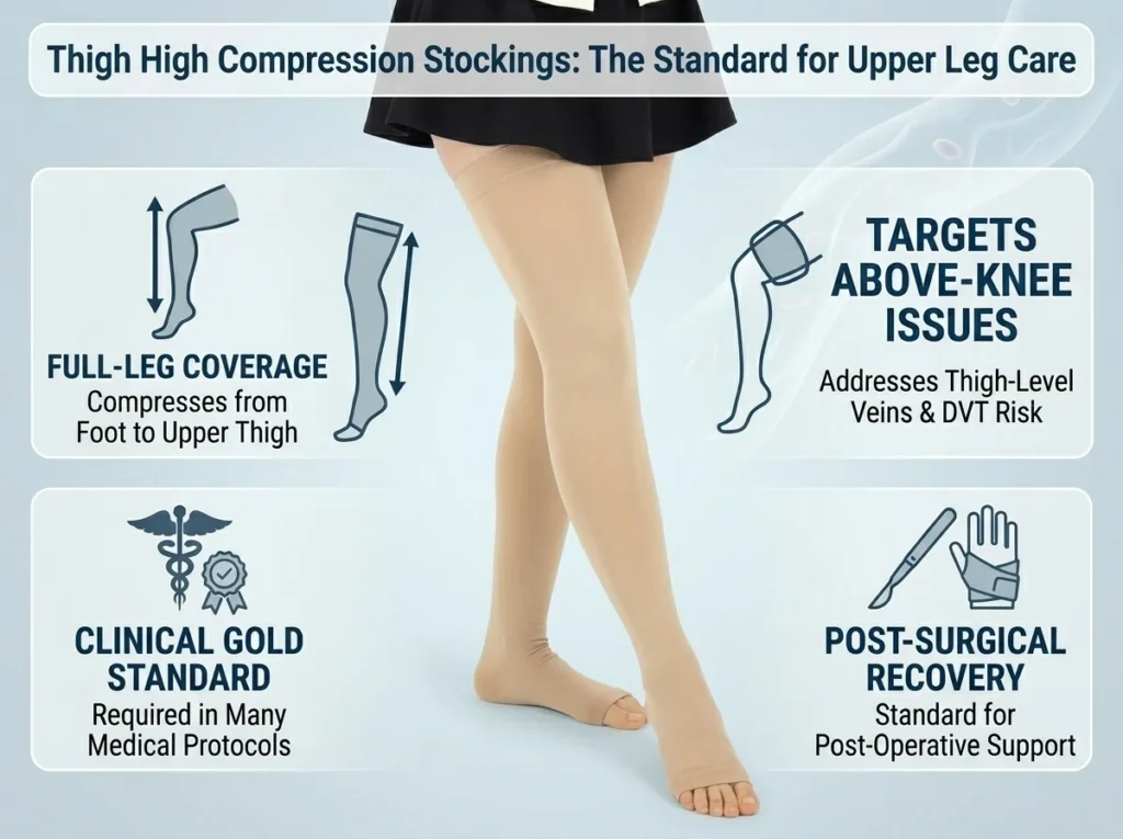 haody medical Thigh High Compression Stockings