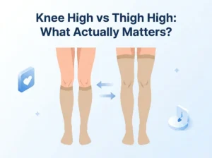 knee high vs thigh high compression stockings comparison