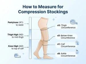 How to Measure for Compression Stockings