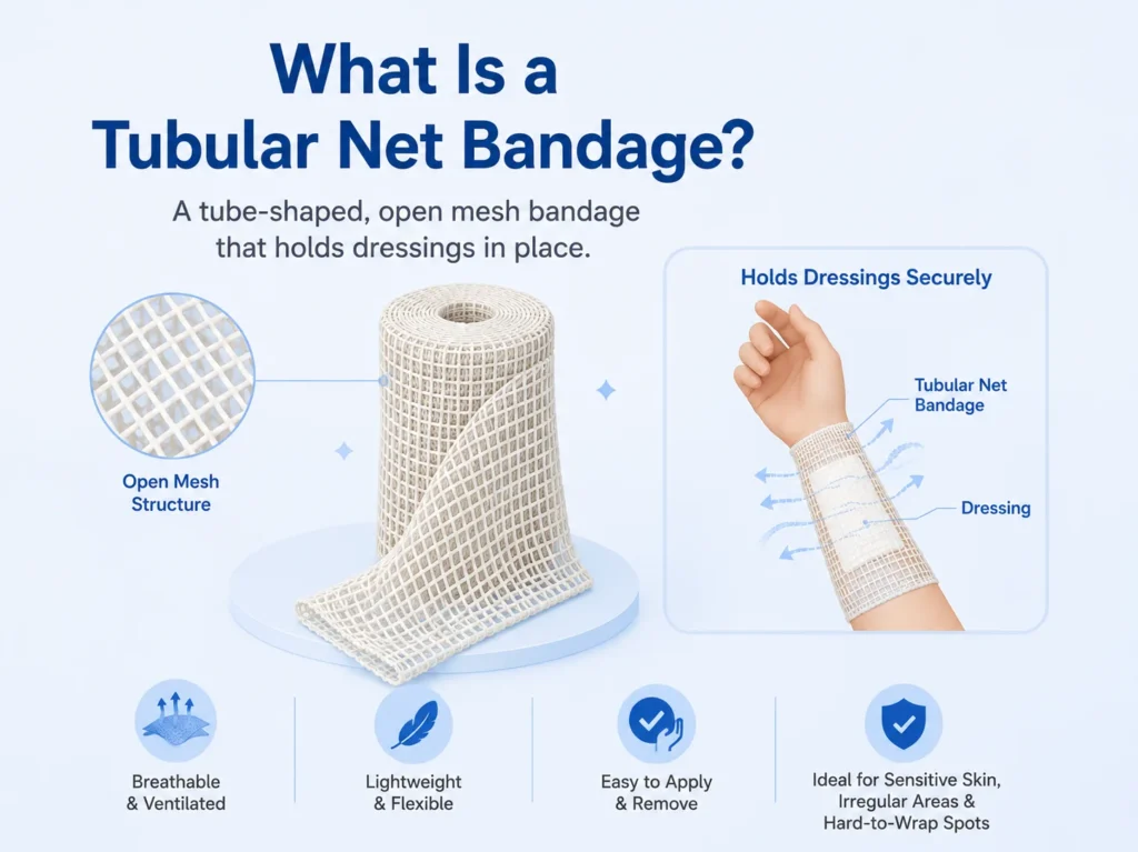What Is a Tubular Net Bandage?
