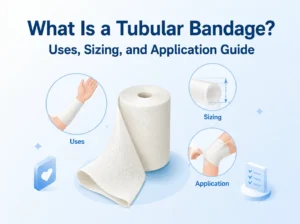 what is a tubular bandage uses sizing application