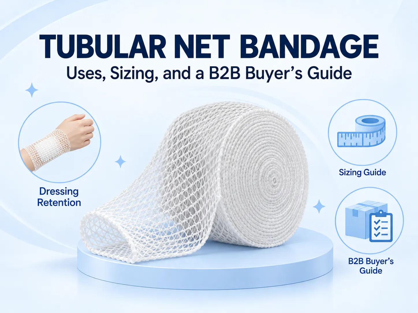 Tubular net bandage uses, sizing, and B2B buyer’s guide