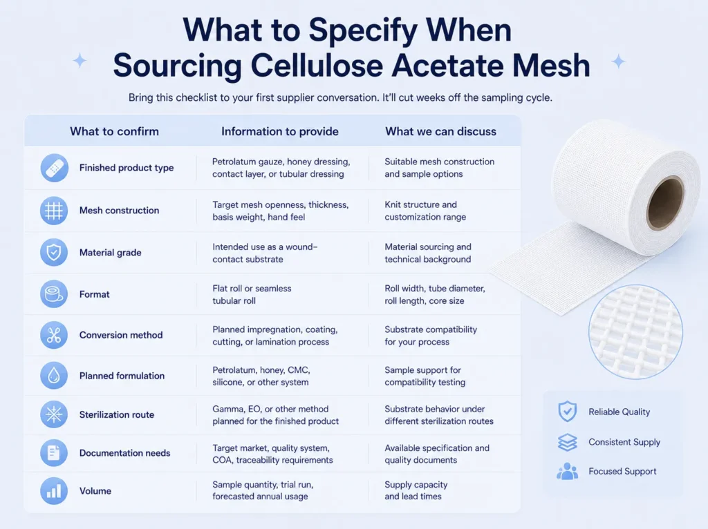 What to Specify When Sourcing Cellulose Acetate Mesh